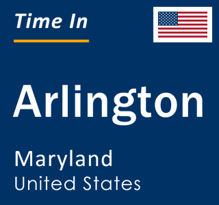 Current local time in Arlington, Maryland, United States