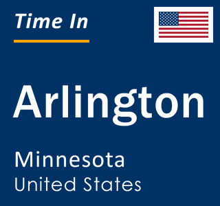 Current local time in Arlington, Minnesota, United States