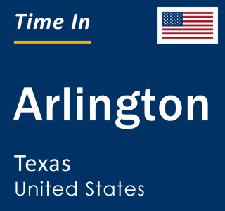 Current local time in Arlington, Texas, United States