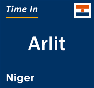 Current local time in Arlit, Niger
