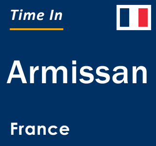 Current local time in Armissan, France