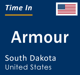 Current local time in Armour, South Dakota, United States