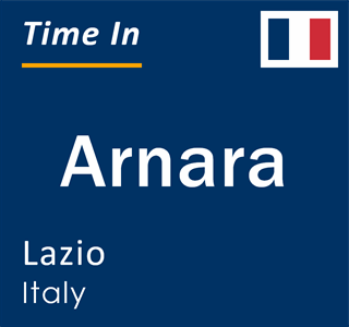 Current local time in Arnara, Lazio, Italy