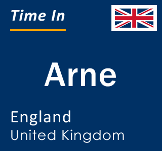 Current local time in Arne, England, United Kingdom