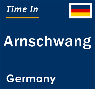 Current local time in Arnschwang, Germany