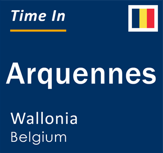 Current local time in Arquennes, Wallonia, Belgium