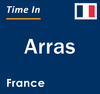 Current local time in Arras, France