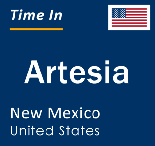 Current local time in Artesia, New Mexico, United States