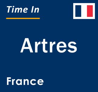 Current local time in Artres, France