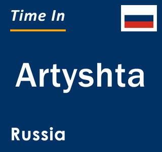 Current local time in Artyshta, Russia