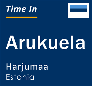 Current local time in Arukuela, Harjumaa, Estonia