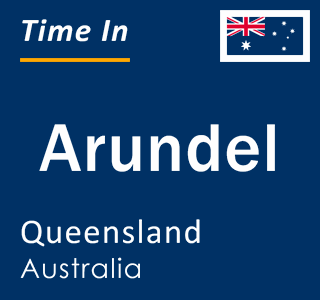 Current local time in Arundel, Queensland, Australia