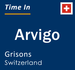 Current local time in Arvigo, Grisons, Switzerland