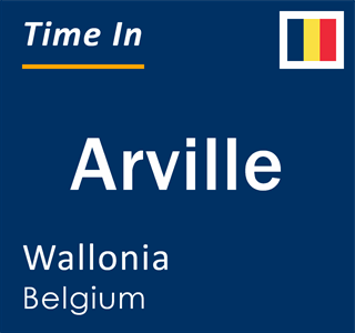 Current local time in Arville, Wallonia, Belgium