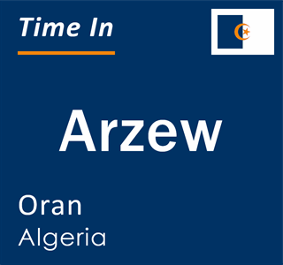 Current local time in Arzew, Oran, Algeria