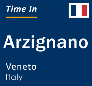 Current local time in Arzignano, Veneto, Italy