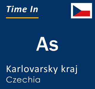Current time in As, Karlovarsky kraj, Czechia