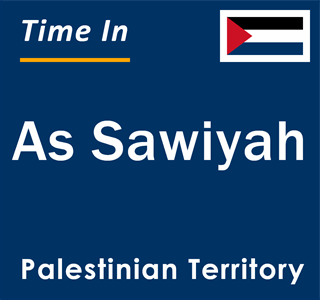 Current local time in As Sawiyah, Palestinian Territory