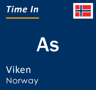 Current local time in As, Viken, Norway