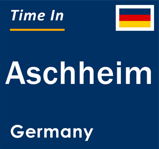 Current local time in Aschheim, Germany