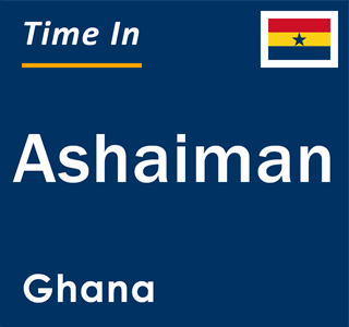 Current local time in Ashaiman, Ghana
