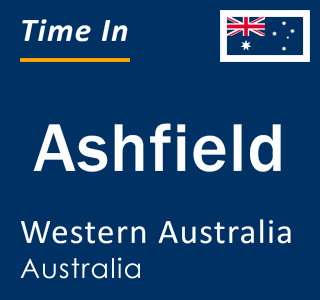 Current local time in Ashfield, Western Australia, Australia