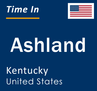 Current local time in Ashland, Kentucky, United States