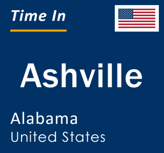 Current local time in Ashville, Alabama, United States