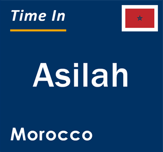 Current local time in Asilah, Morocco