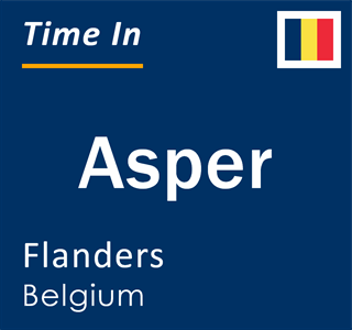 Current local time in Asper, Flanders, Belgium