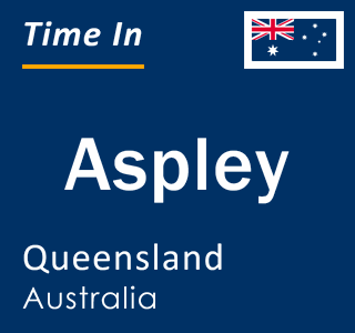 Current local time in Aspley, Queensland, Australia