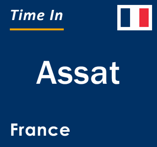 Current local time in Assat, France