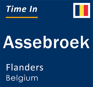 Current local time in Assebroek, Flanders, Belgium