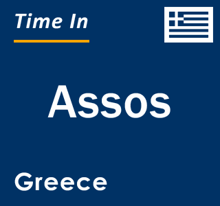 Current local time in Assos, Greece