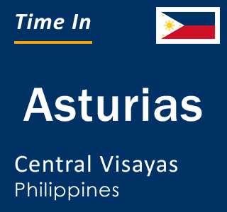 Current local time in Asturias, Central Visayas, Philippines