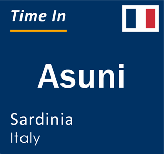 Current local time in Asuni, Sardinia, Italy