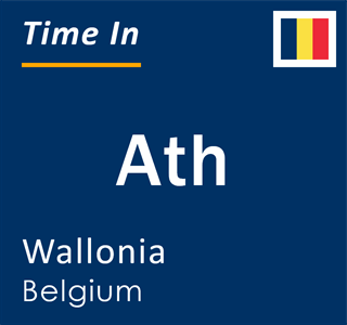 Current local time in Ath, Wallonia, Belgium