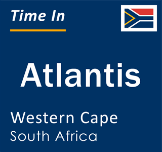 Current local time in Atlantis, Western Cape, South Africa