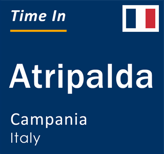 Current local time in Atripalda, Campania, Italy