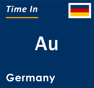 Current local time in Au, Germany