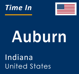 Current local time in Auburn, Indiana, United States