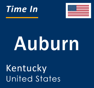 Current local time in Auburn, Kentucky, United States