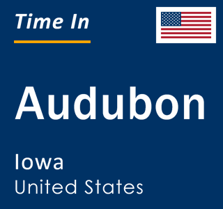 Current local time in Audubon, Iowa, United States