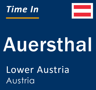 Current local time in Auersthal, Lower Austria, Austria