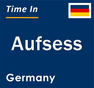 Current local time in Aufsess, Germany