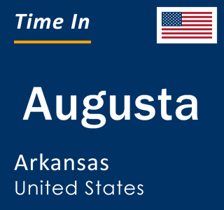 Current local time in Augusta, Arkansas, United States