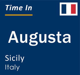 Current local time in Augusta, Sicily, Italy