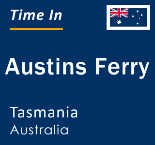 Current local time in Austins Ferry, Tasmania, Australia