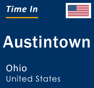 Current local time in Austintown, Ohio, United States