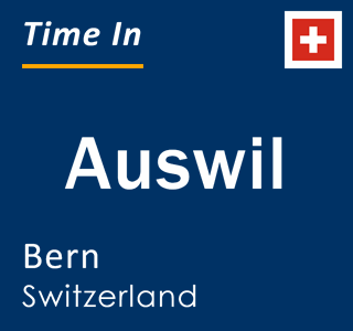 Current local time in Auswil, Bern, Switzerland